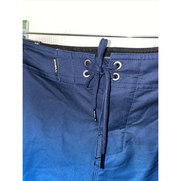 Nwt  Oneill Hyperfreak Seam Boardshorts - Cobalt Blue Fade Ombré‎ 30 - Picture 3 of 6